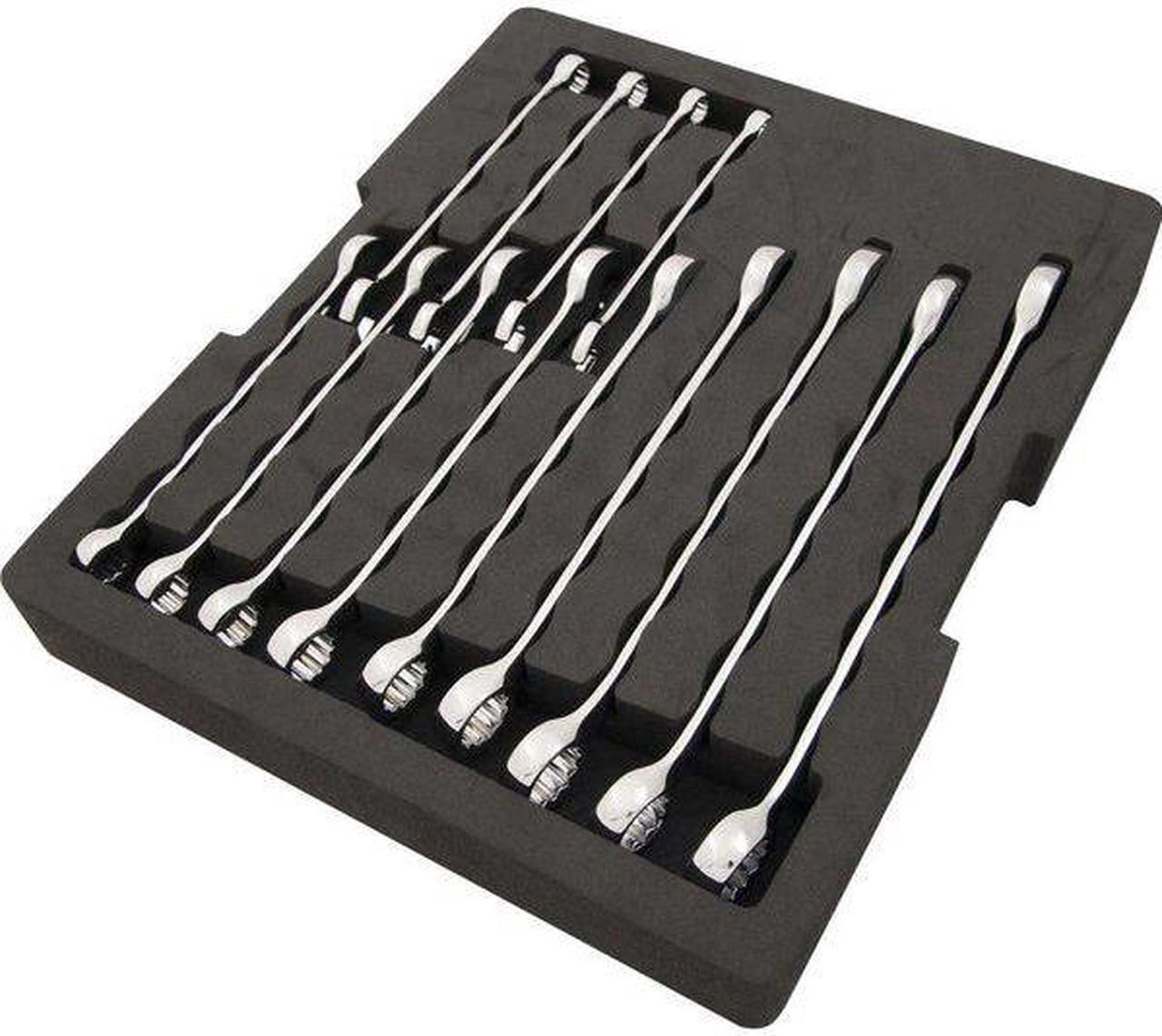 Alt view image 2 of 6 - DYNAMIC D105108 Tools 14 Piece Metric Combination Wrench Set With Foam Tool