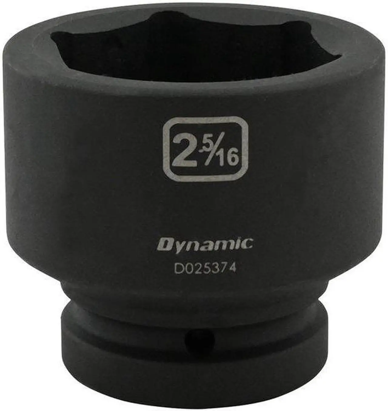 Alt view image 2 of 7 - DYNAMIC D025374 1" Drive Standard Socket, Black Phosphate, Tools 2-5/16" X 1"