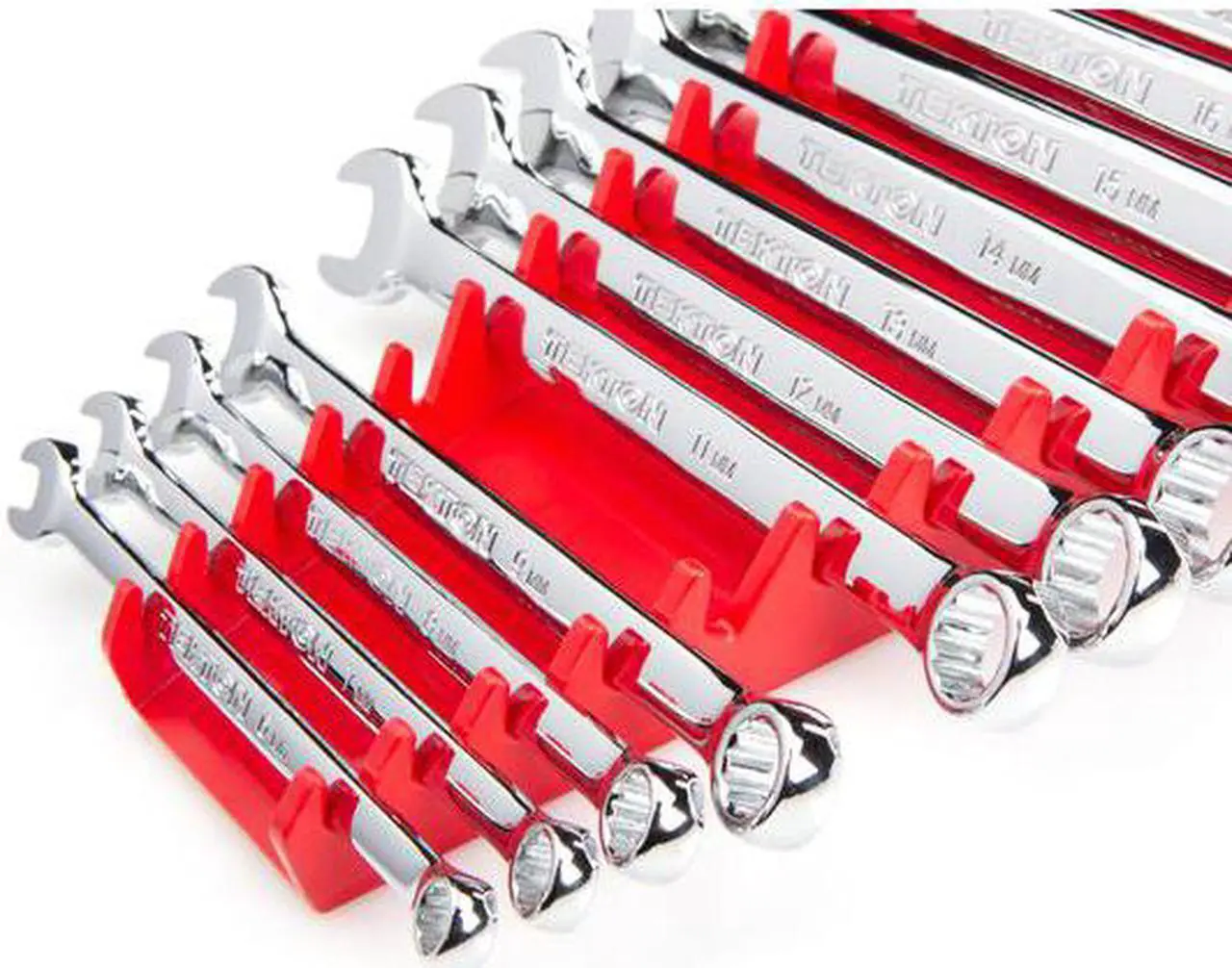 Alt view image 5 of 6 - TEKTON ORG29215 15-Tool Combination Wrench Organizer Rack, Red