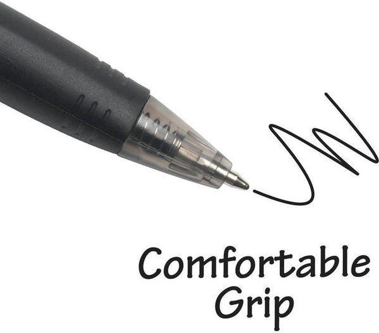 Alt view image 9 of 16 - BIC BU3 Retractable Ballpoint Pen Medium 1.0 mm Black 36/Pack BU3361BK