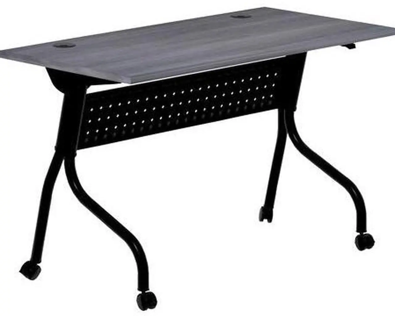 Main image of Lorell 59489 Charcoal Flip Top Training Table