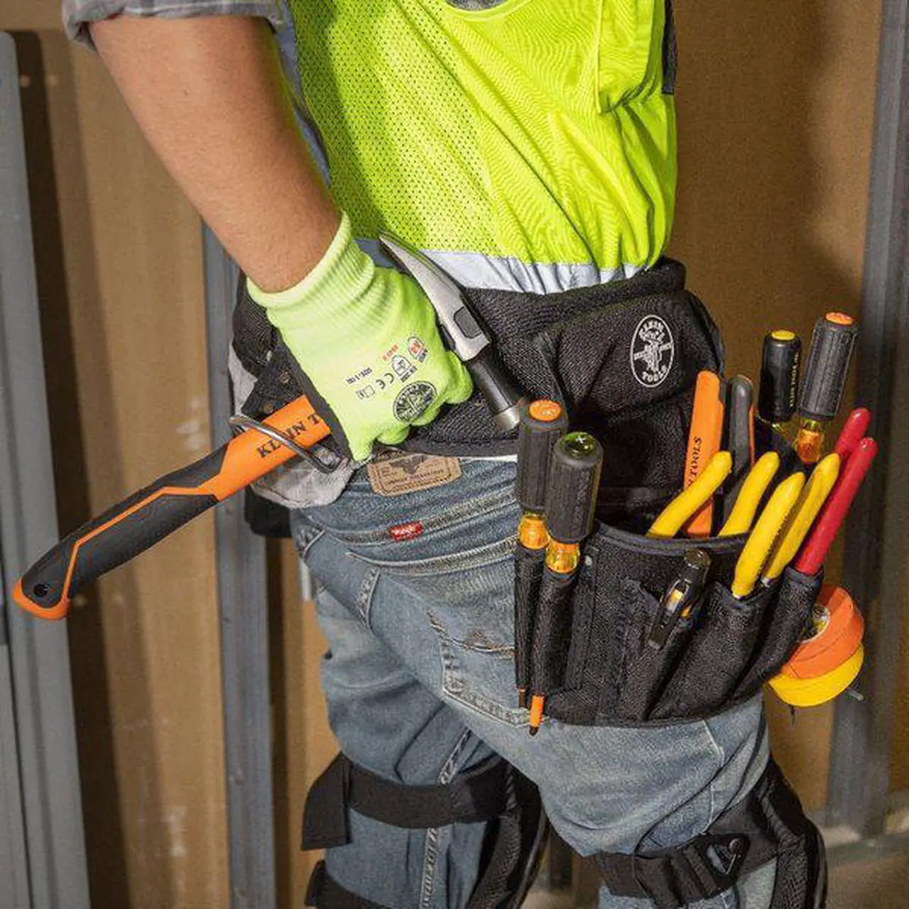 Alt view image 8 of 8 - Tool Pouches/Belt, L, 27 Pkt, Padded, 4 Pc