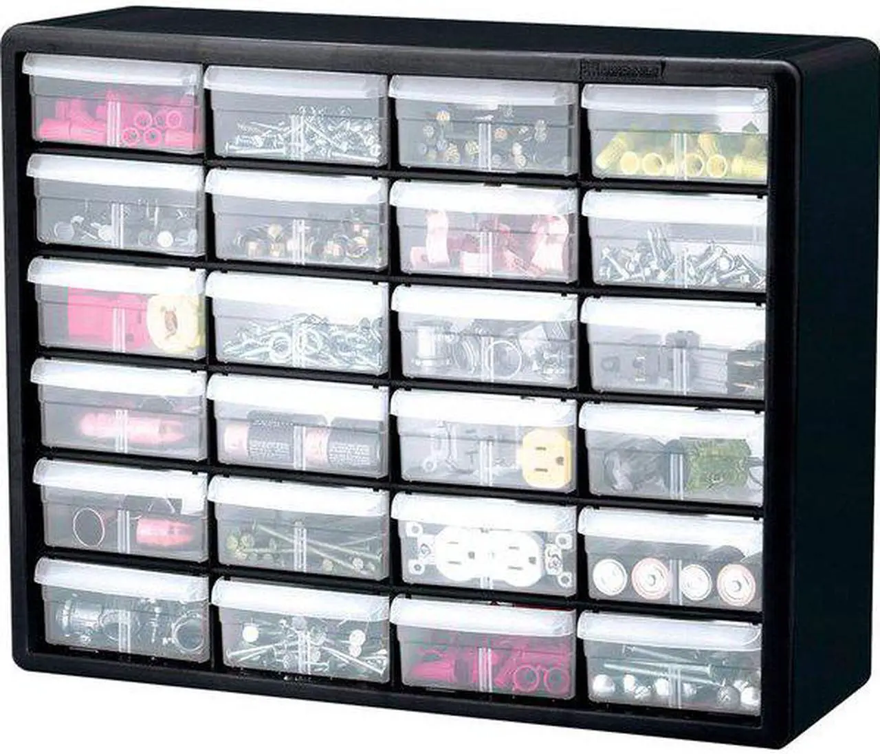 Alt view image 9 of 17 - Akromils 24 Drawer Plastic Frame Cabinet