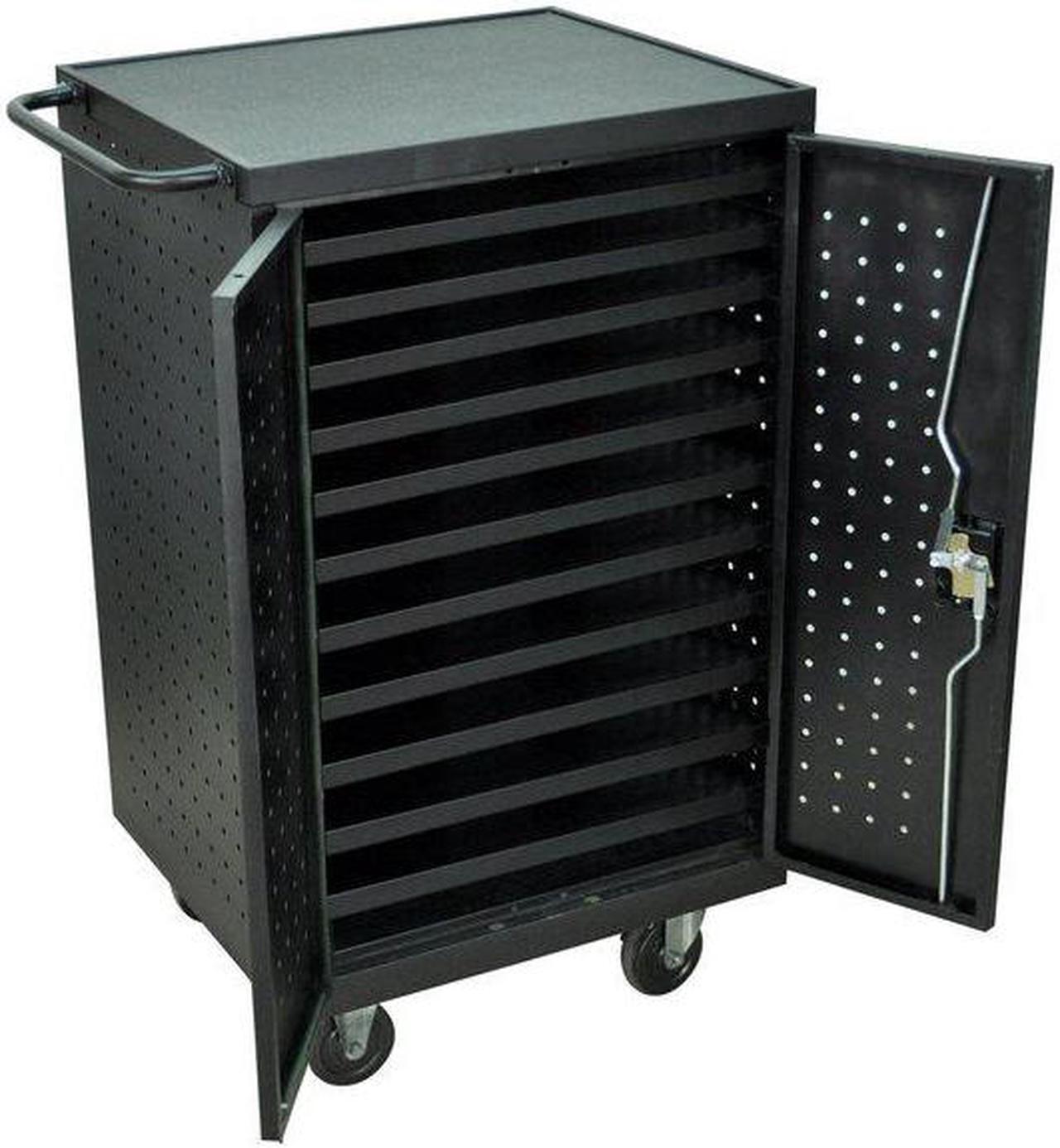 Alt view image 9 of 9 - Luxor LLTM24-B  24 Tablet/Chromebook Charging Cart