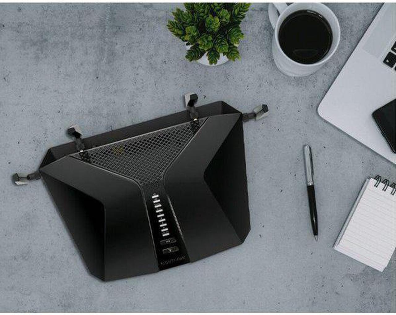 Alt view image 18 of 20 - NETGEAR RAX50-100NAS Nighthawk AX5400 WiFi 6 Router
