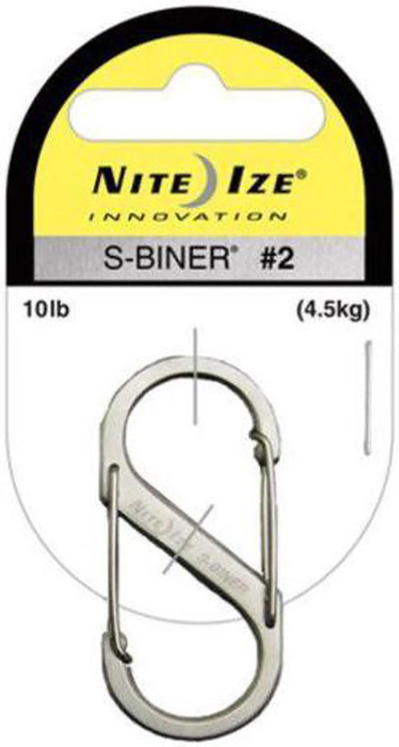Alt view image 5 of 6 - NITE IZE S-BINER SIZE #3 STAINLESS SB3-03-11