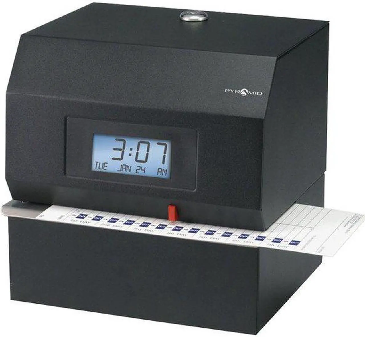 Alt view image 14 of 20 - PYRAMID 3700 Time Clock and Document Stamp,Digital,