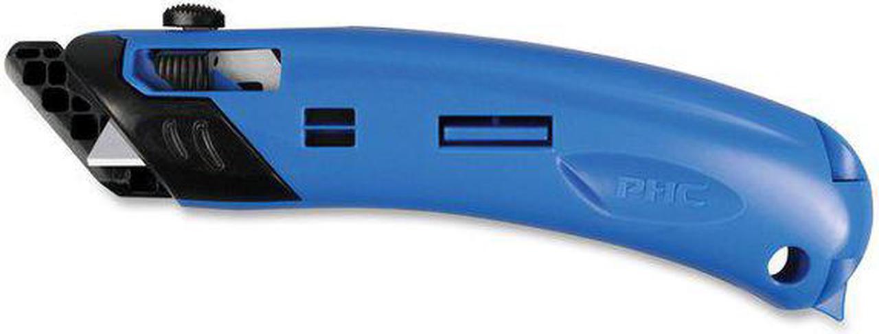 Alt view image 4 of 5 - Pacific Handy Cutter Ambidextrous Safety Cutter Blue/Black EZ4