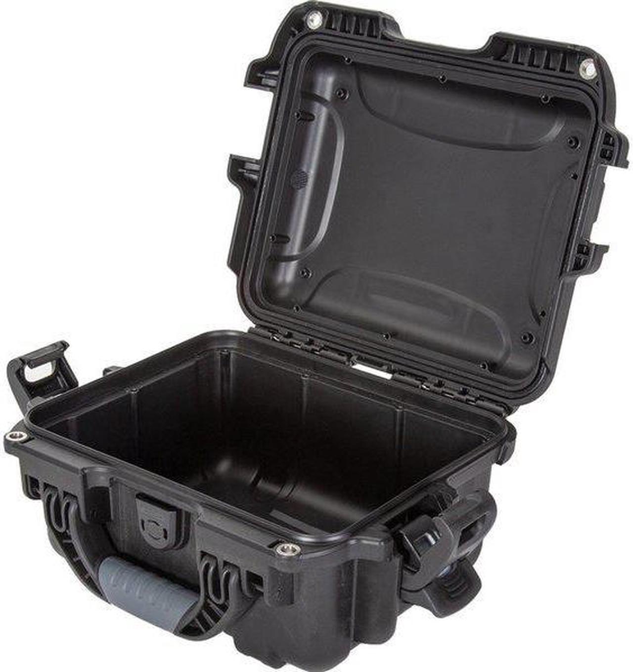 Alt view image 3 of 9 - Nanuk Small Series 905 Lightweight NK-7 Resin Waterproof Protective Case with Foam for Point & Shoot Camera or Binoculars, Black