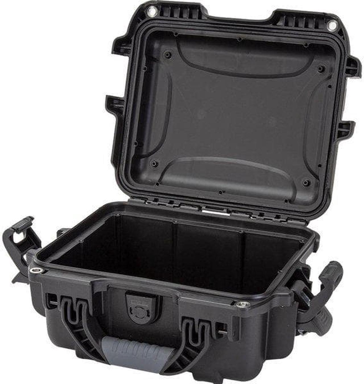 Alt view image 6 of 9 - Nanuk Small Series 905 Lightweight NK-7 Resin Waterproof Protective Case with Foam for Point & Shoot Camera or Binoculars, Black