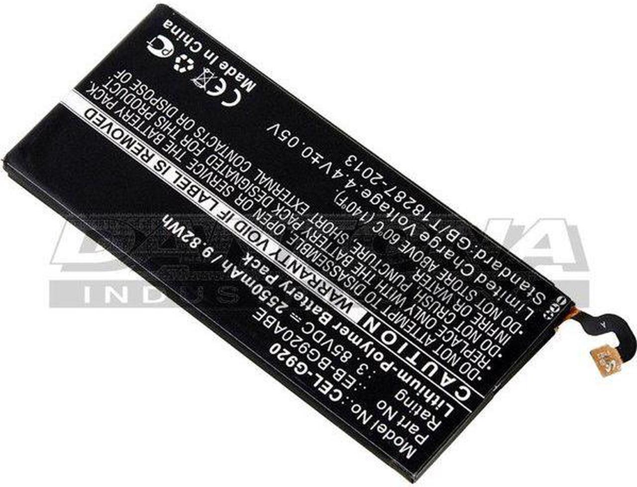 Alt view image 3 of 3 - REPLACEMENT SAMSUNG WIRELESS PHONE BATTERY.  6S SERIES.
