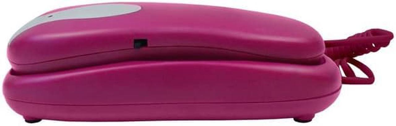 Alt view image 4 of 6 - slimline purple colored phone for wall or desk with memory