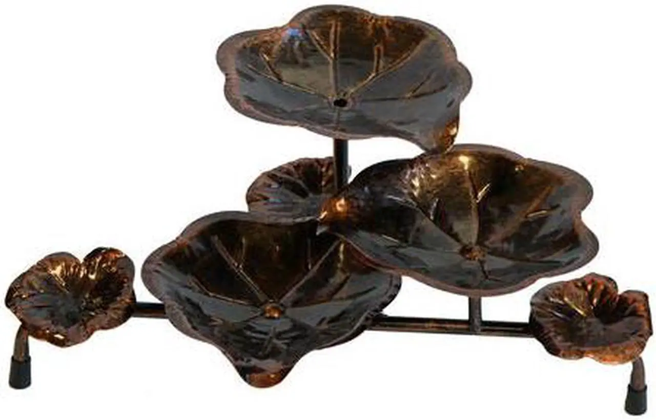 Main image of Beckett 3-Leaf Tiered Pond Spitter