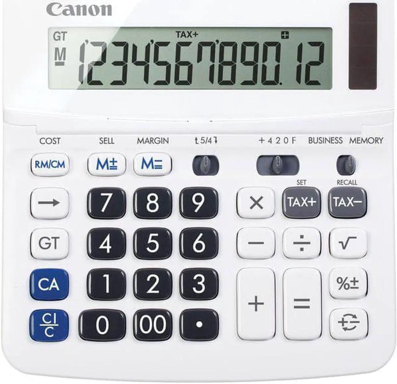 Alt view image 19 of 20 - Canon TX-220TSII Portable Display Calculator 12-Digit LCD 0633C001