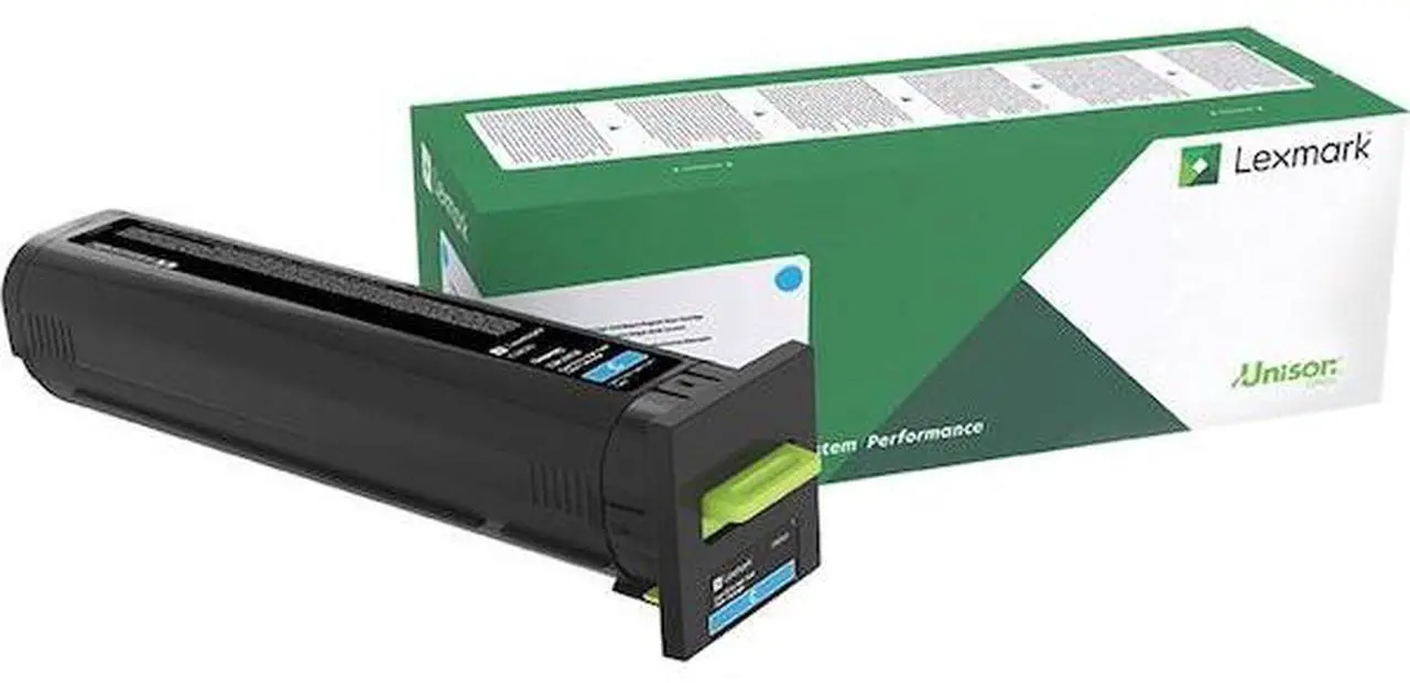 Alt view image 5 of 6 - Lexmark High Yield Cyan Return Program Toner Cartridge for US Government, 17000 Yield (82K0HCG)