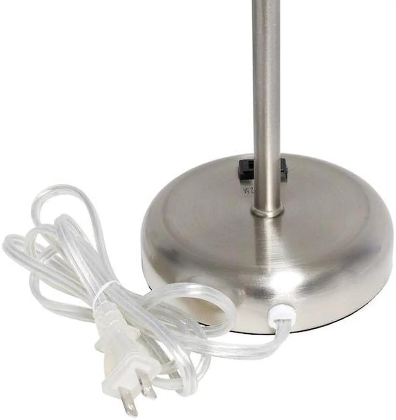 Alt view image 9 of 16 - LimeLights Stick Lamp with Charging Outlet and Fabric Shade Two Pack Set