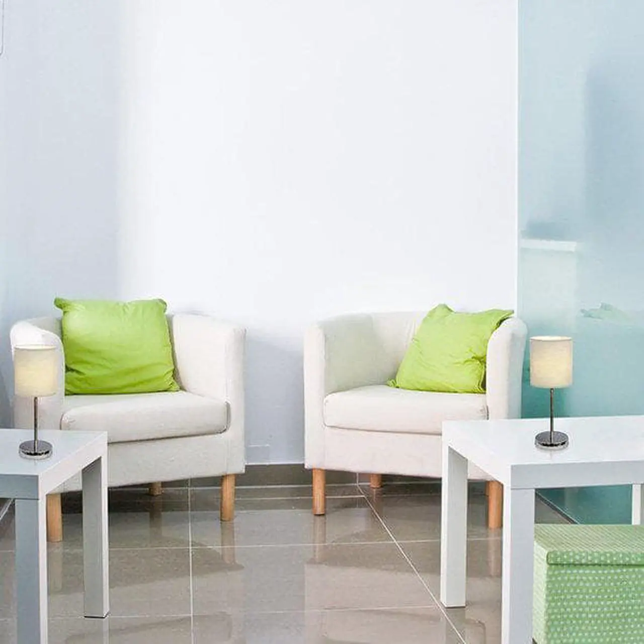 Alt view image 10 of 16 - Simple Designs Chrome Mini Basic Table Lamp with Fabric Shade 2 Pack Set