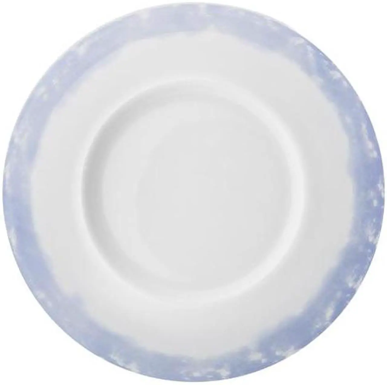 Alt view image 11 of 11 - Oxford Coup 6 Large Dinner 8.46" Soup Bowls in Blue and Yellow