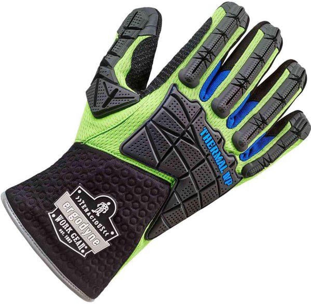 Alt view image 6 of 7 - 925WP L Lime Performance DIR Gloves + Thermal WP
