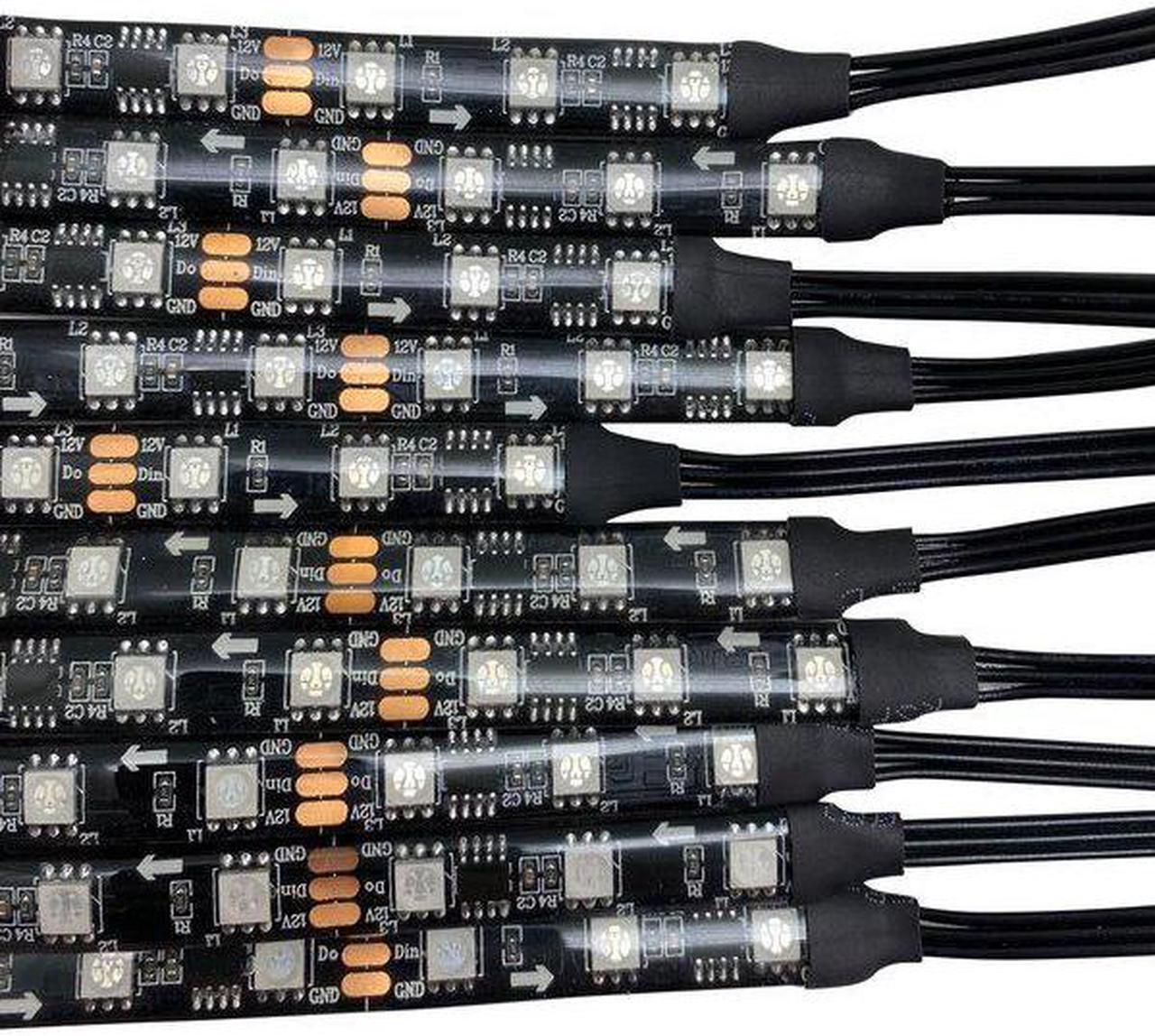 Alt view image 7 of 8 - RSMKCS - ColorSMART RGB LED Flexible Motorcycle Kit w/ Bluetooth Control & Chasing