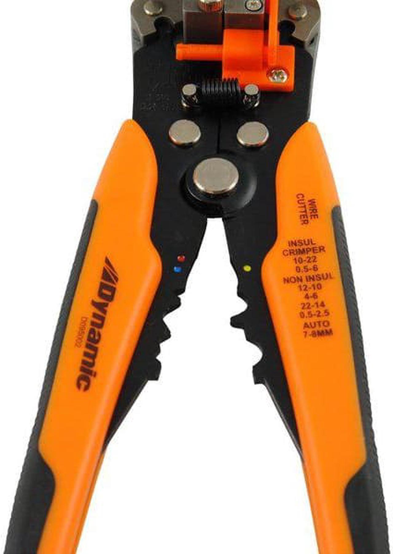 Alt view image 6 of 7 - DYNAMIC D095002 Tools Self-adjusting Wire Stripper, 8" Long, Strips 10-24 AWG