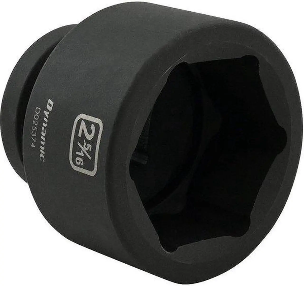 Alt view image 3 of 7 - DYNAMIC D025374 1" Drive Standard Socket, Black Phosphate, Tools 2-5/16" X 1"
