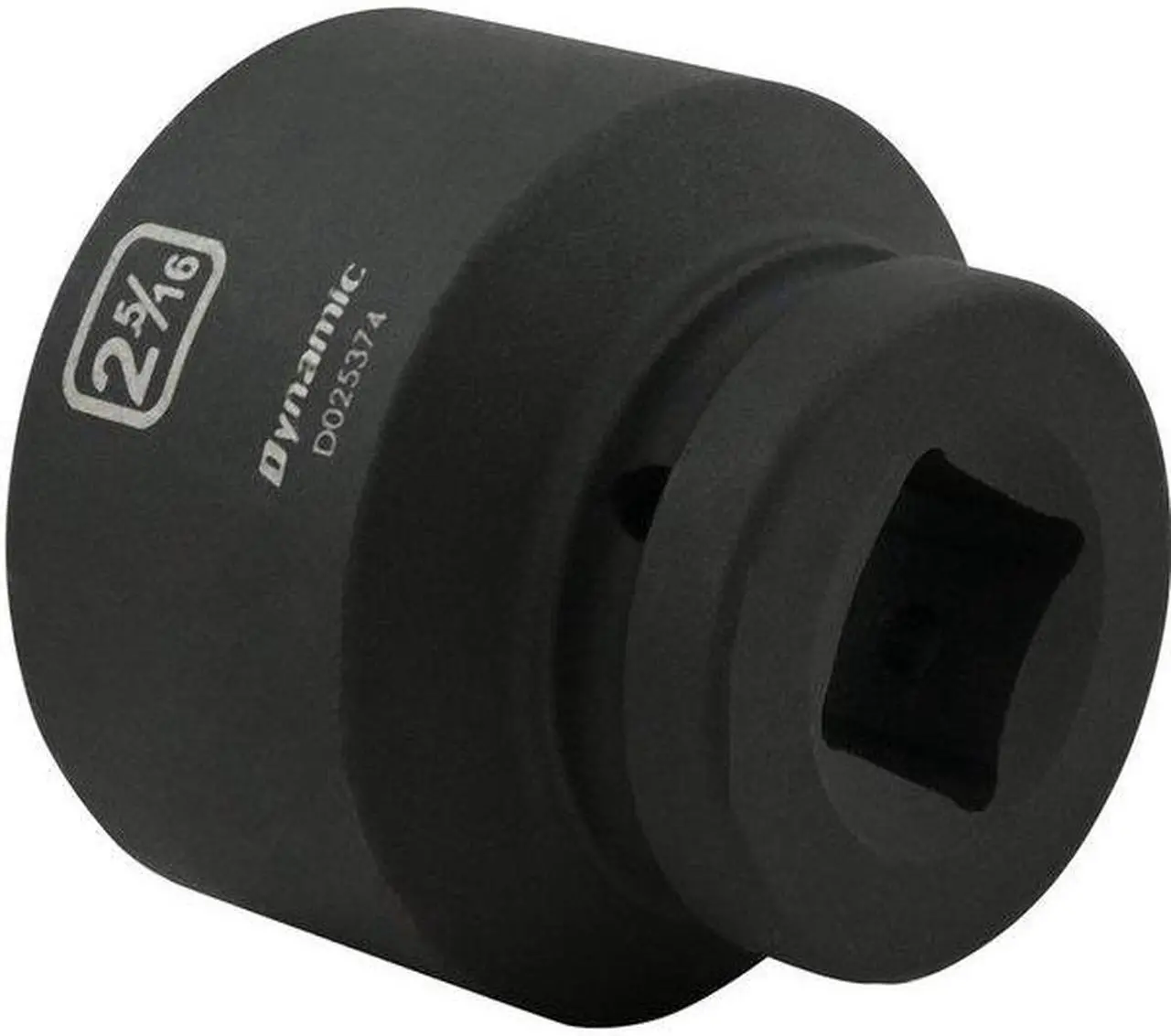 Alt view image 4 of 7 - DYNAMIC D025374 1" Drive Standard Socket, Black Phosphate, Tools 2-5/16" X 1"
