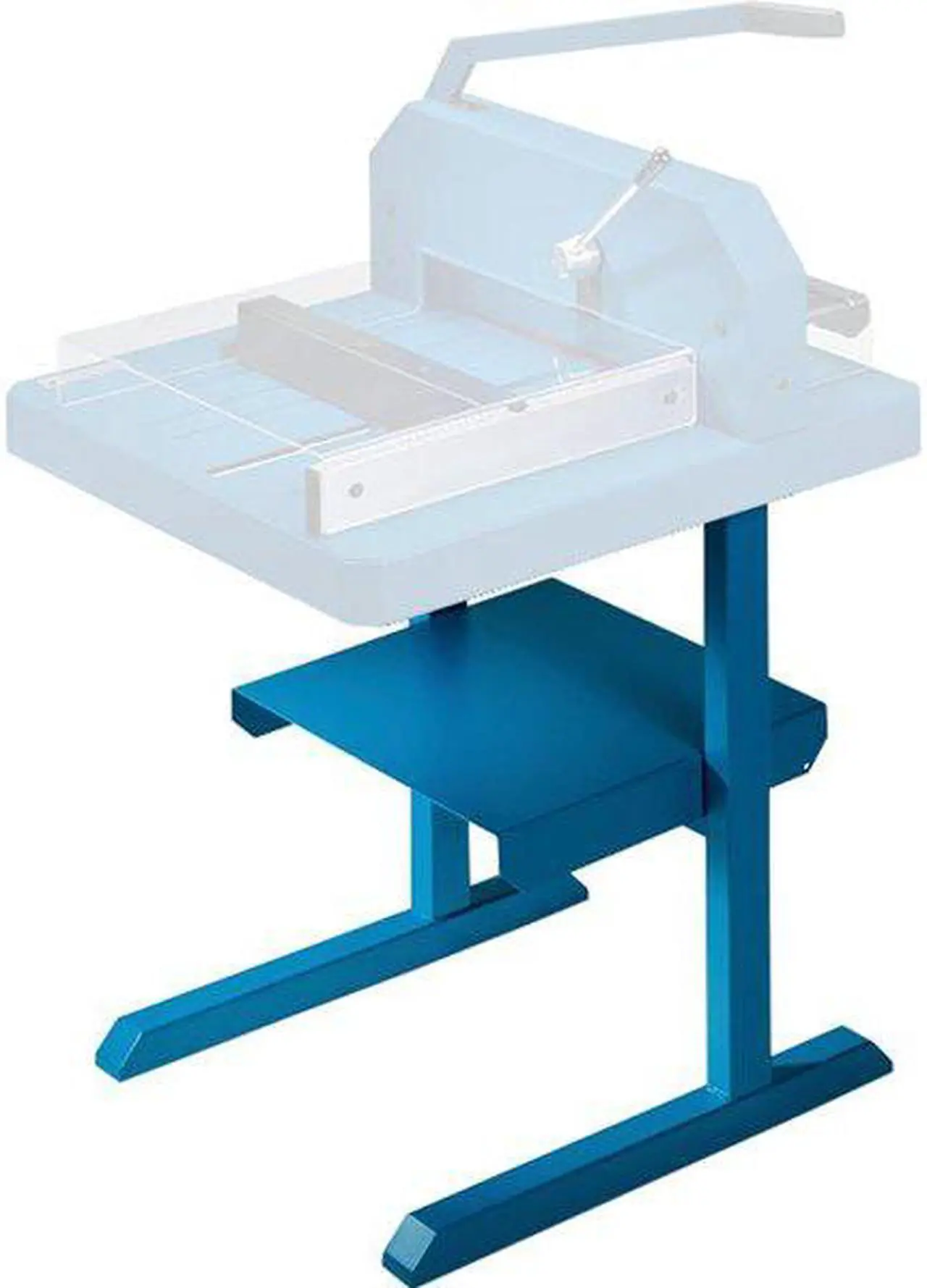 Alt view image 3 of 6 - Dahle 712 Trimmer Stand w/Tray, Ensures Optimal Height, German Engineered, Steel, for Dahle 842 & 846 Professional Stack Cutters