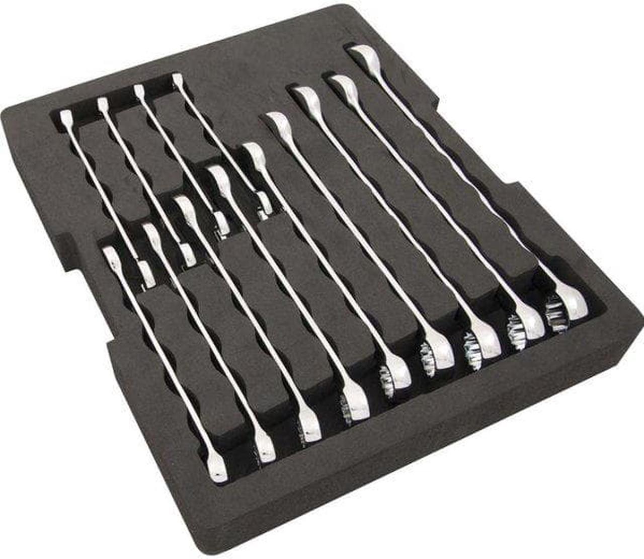 Alt view image 4 of 6 - DYNAMIC D105108 Tools 14 Piece Metric Combination Wrench Set With Foam Tool