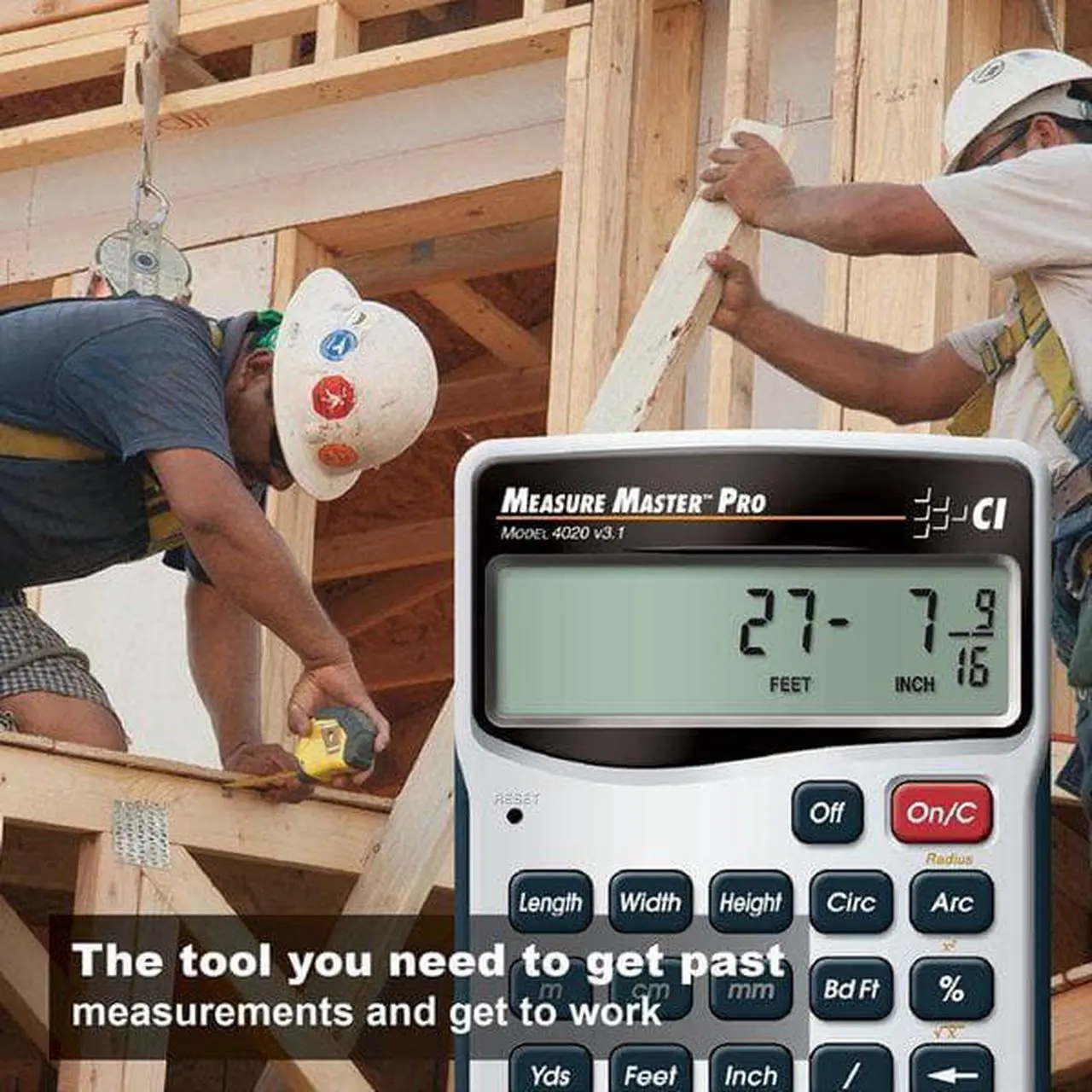 Alt view image 19 of 20 - Calculator,Construction,5.5x0.5x2.9 CALCULATED INDUSTRIES 4020
