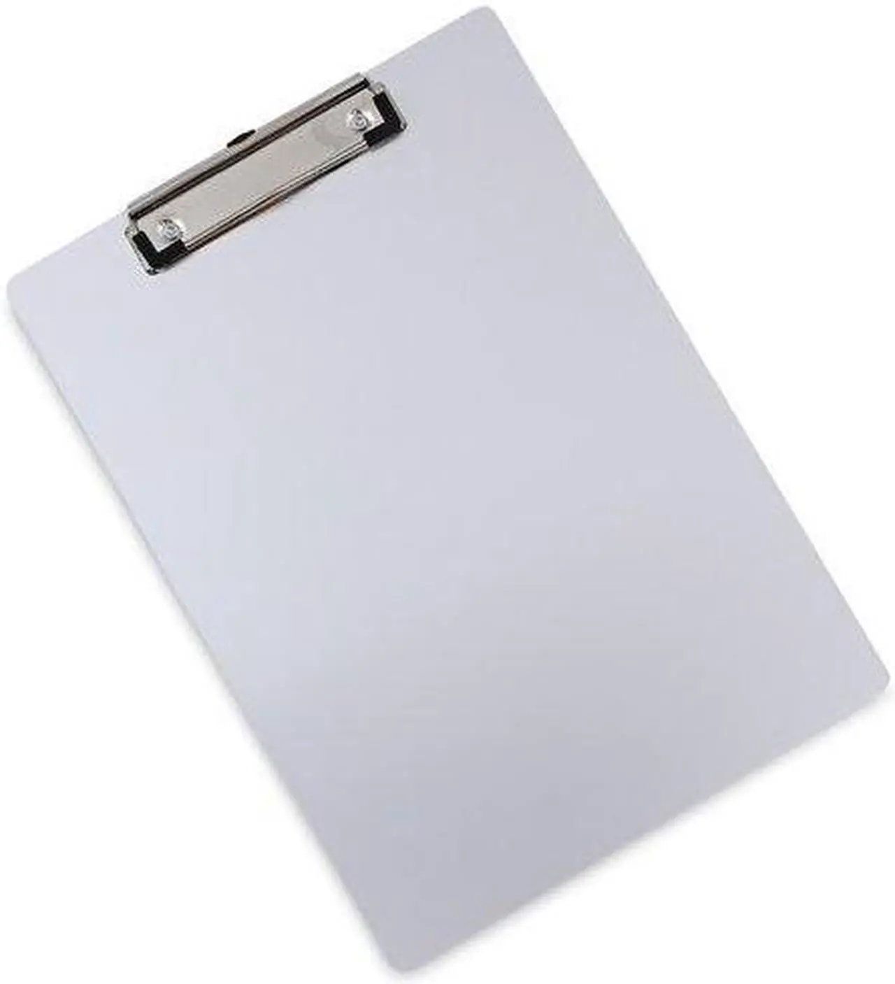 Alt view image 5 of 10 - Universal 40301 Aluminum Clipboard With Low Profile Clip, 1/2 Inch Capacity, 8 X 11 1/2 Sheets