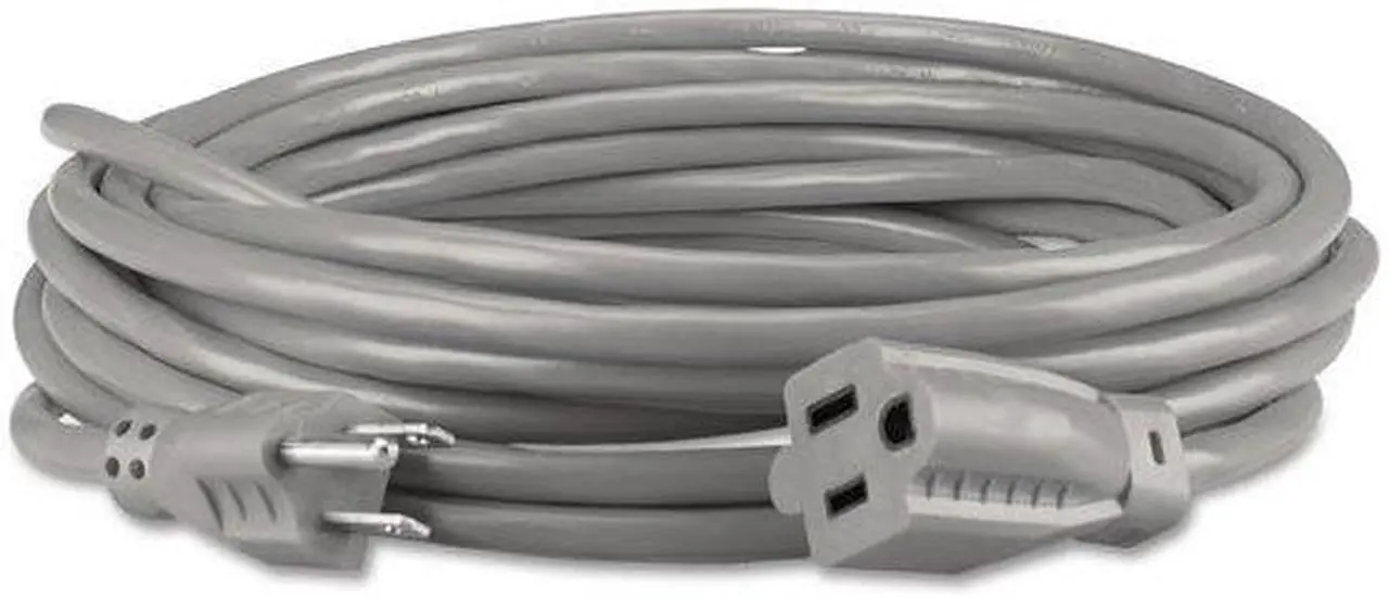 Alt view image 18 of 20 - Innovera Indoor Heavy-Duty Extension Cord, 15ft, Gray 72215