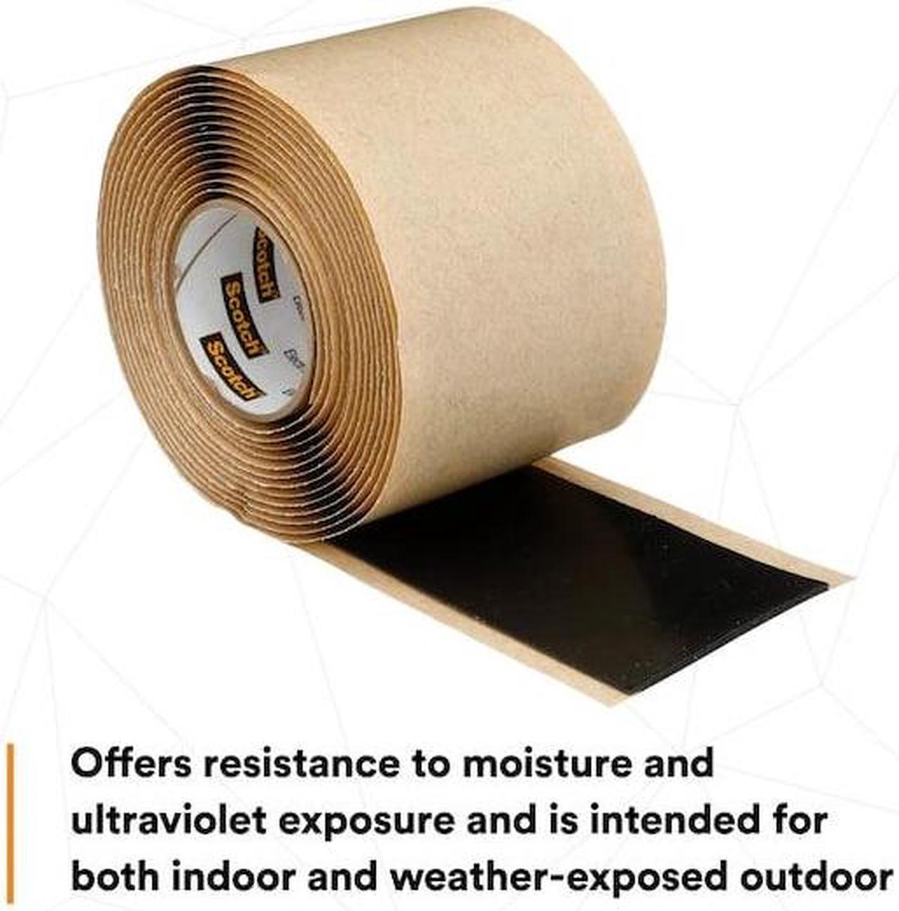 Alt view image 14 of 15 - 3M 2228-2x10FT Electrical Tape, 65 mil, 2" x 10 ft., PK10