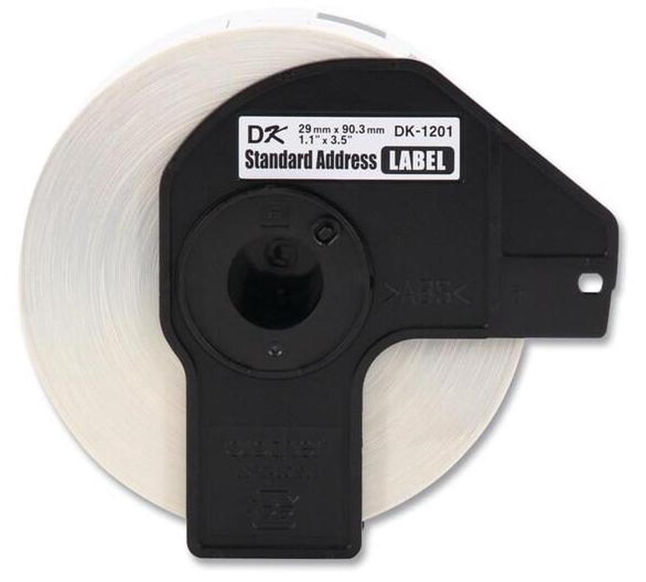 Alt view image 10 of 13 - Brother Genuine DK1201 DieCut Standard Rolled Address Labels for QL Printers 3Pk