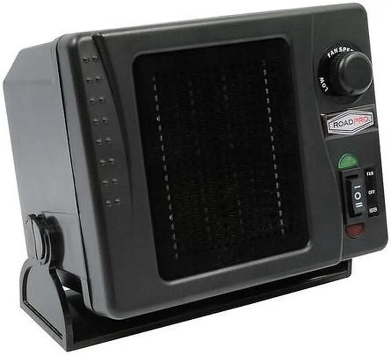 Alt view image 8 of 11 - Roadpro RPSL-681 12 Volt Direct Wire Ceramic Heater- Fan with Swivel Base