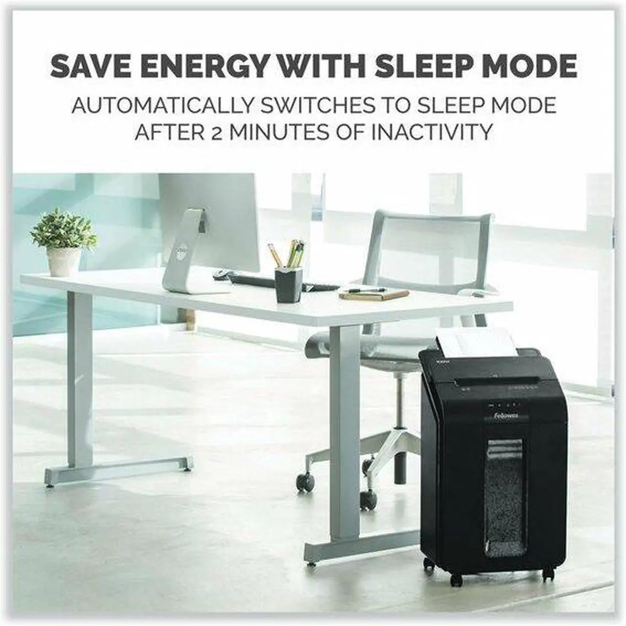 Alt view image 19 of 20 - Fellowes Auto Feed Micro-Cut Shredder, 100 Auto/10 Manual Sheet Capacity 4629001