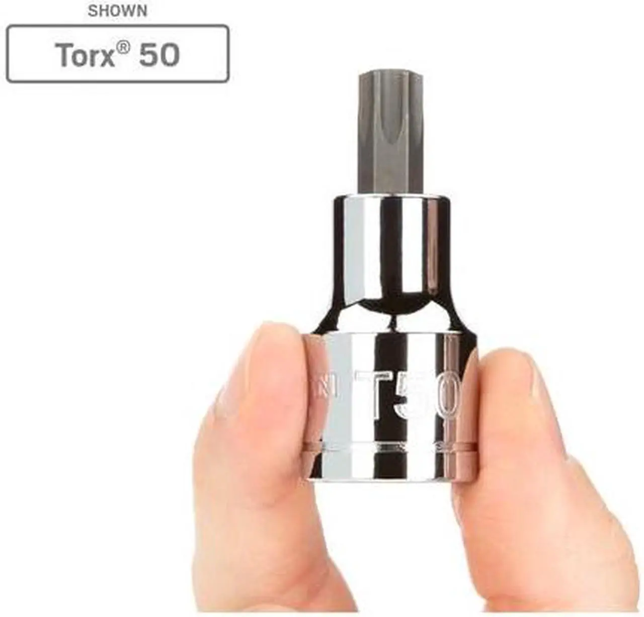 Alt view image 4 of 5 - TEKTON SHB24255 1/2 Inch Drive x T55 Torx Bit Socket