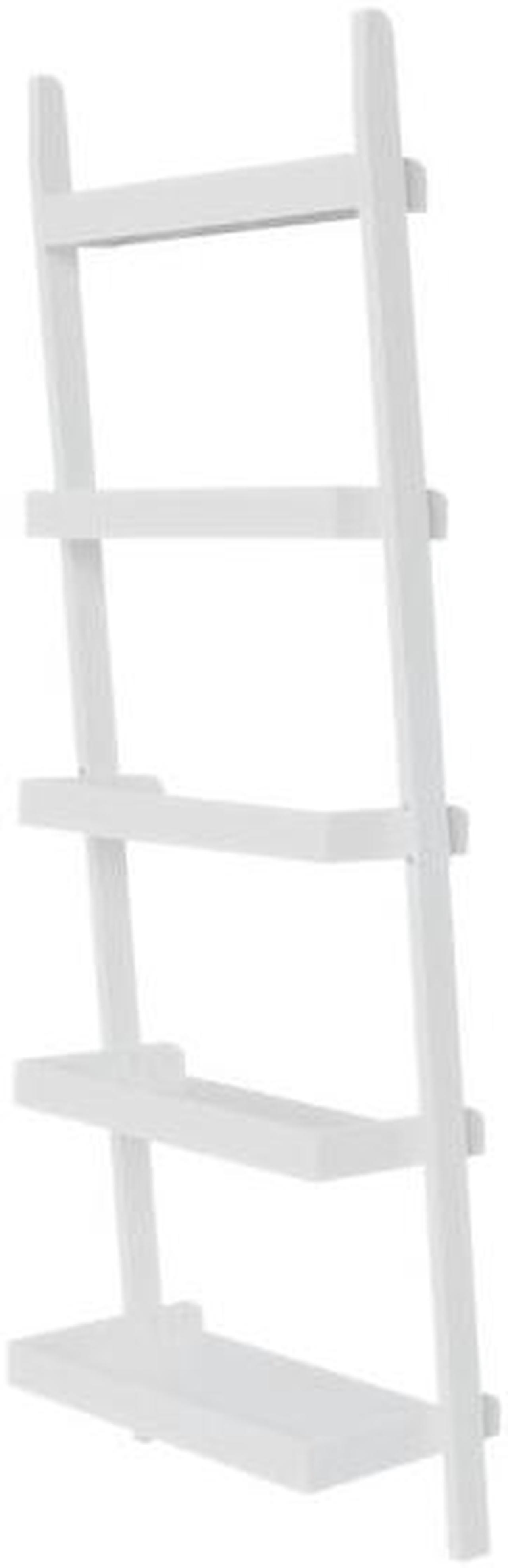 Alt view image 4 of 7 - INTERNATIONAL CONCEPTS SH69-2660 Lean To Shelf Unit with 5 Shelves, Linen White