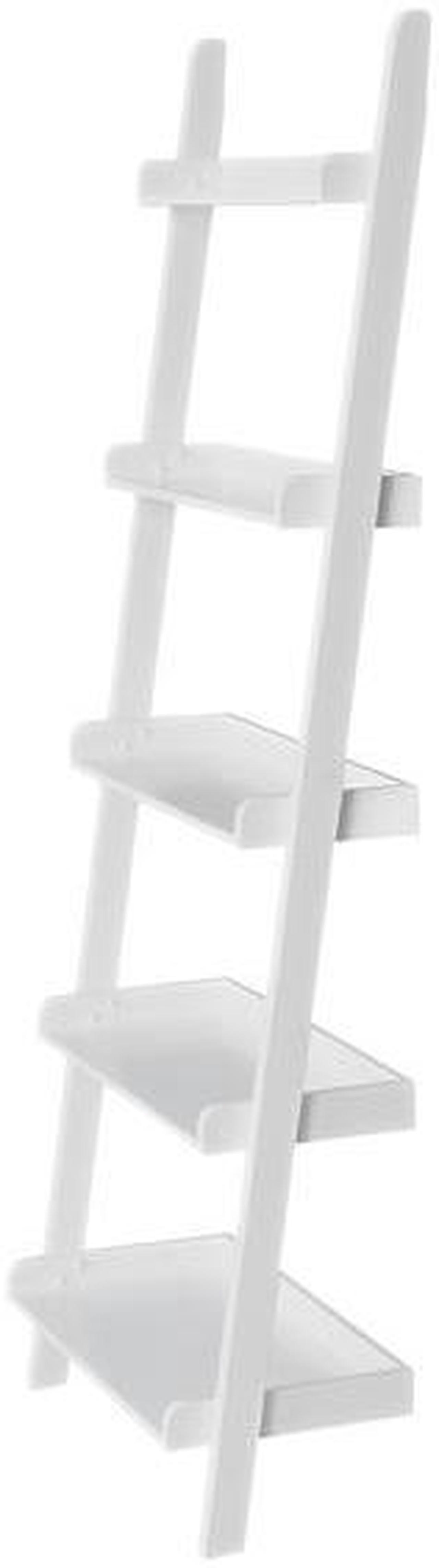 Alt view image 7 of 7 - INTERNATIONAL CONCEPTS SH69-2660 Lean To Shelf Unit with 5 Shelves, Linen White