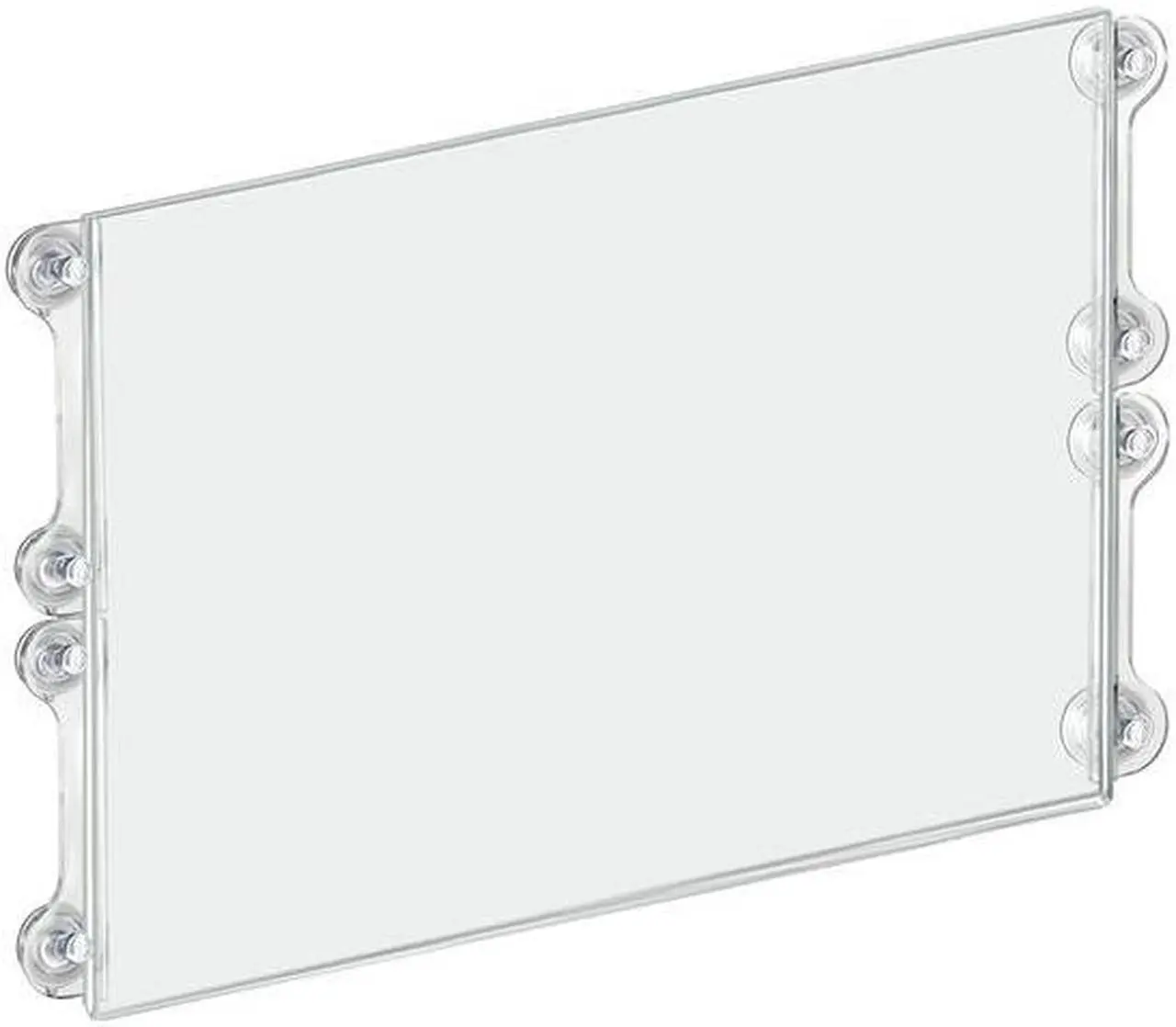 Alt view image 2 of 7 - AZAR DISPLAYS 106629 22"W x 17"H Sign Frame W/ suction cups, PK2