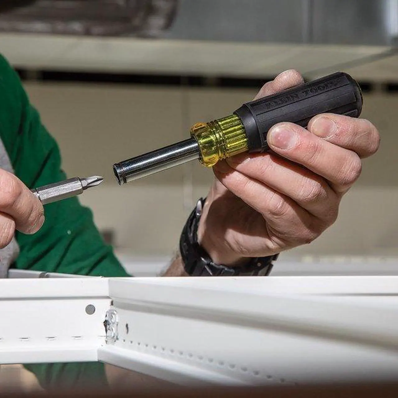 Alt view image 2 of 7 - KLEIN TOOLS 32500MAG 11-in-1 Magnetic Screwdriver / Nut Driver