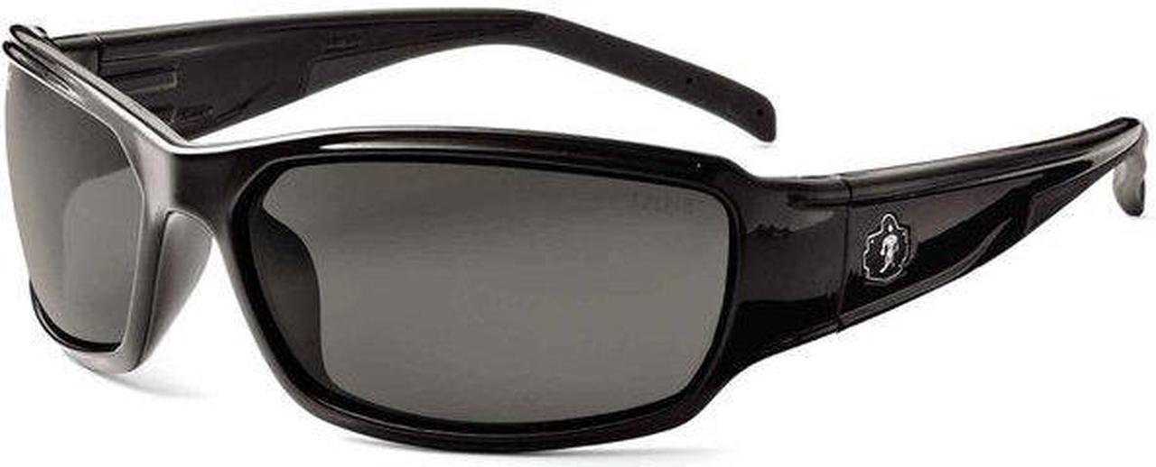 Alt view image 2 of 2 - ERGODYNE THOR Thor, Safety Glasses Polarized, Smoke Lens, Full-Frame,