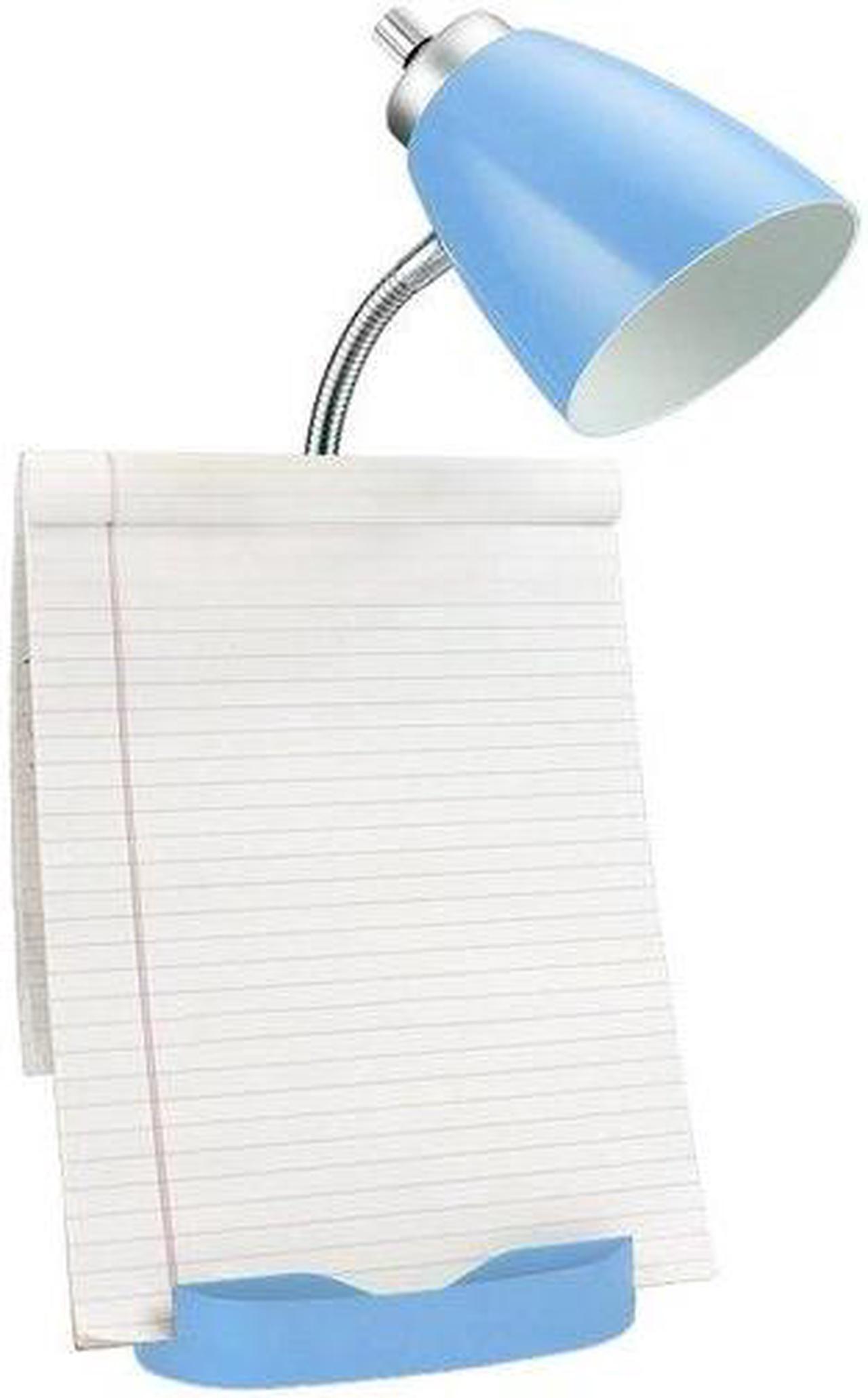 Alt view image 11 of 13 - Limelights Gooseneck Organizer Desk Lamp with iPad Tablet Stand Book Holder and USB port, Blue