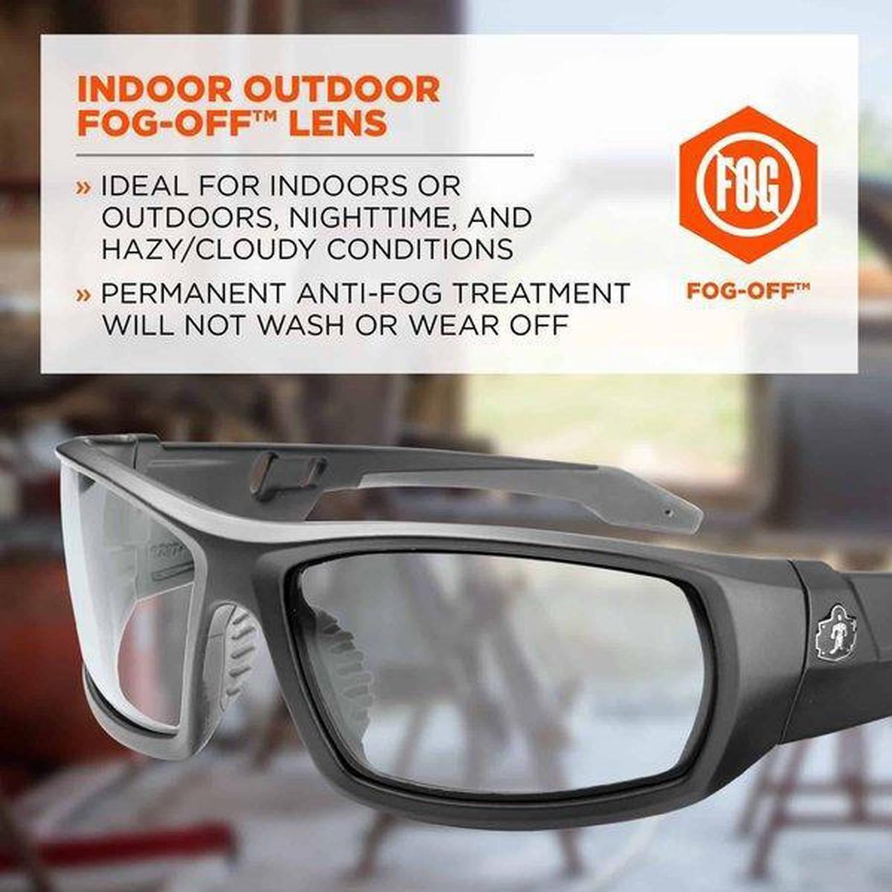 Alt view image 3 of 4 - ERGODYNE ODIN-AF Odin, Safety Glasses Polarized, I/O Lens, Full-Frame,