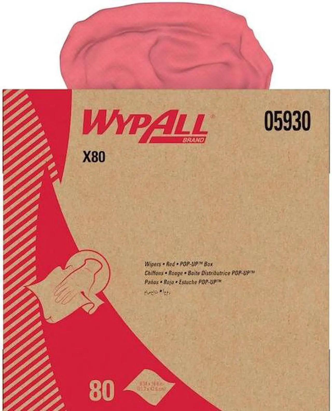 Alt view image 8 of 11 - Kimberly Clark KIM05930 Scott Heavy Duty Cloth - Box of 100