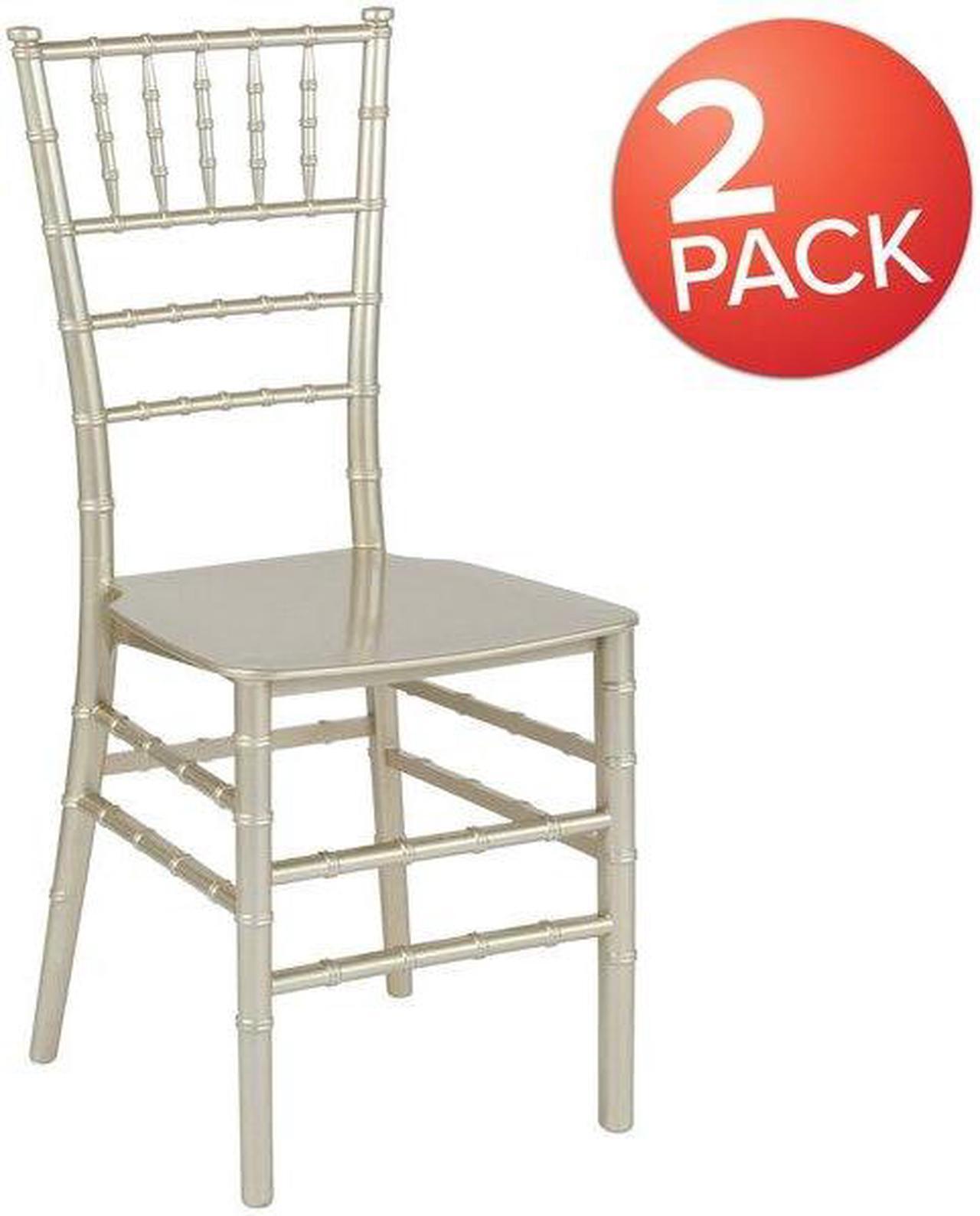 Alt view image 3 of 14 - FLASH FURNITURE 2-LE-CHAMP-M-GG HERCULES Series Champagne Resin Stacking