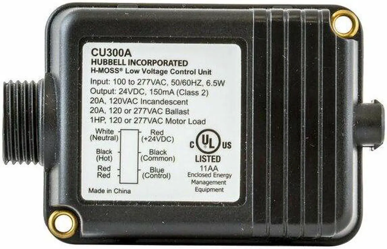 Alt view image 3 of 3 - Hubbell Wiring Device-Kellems Occupancy Sensor Control Unit  CU300A