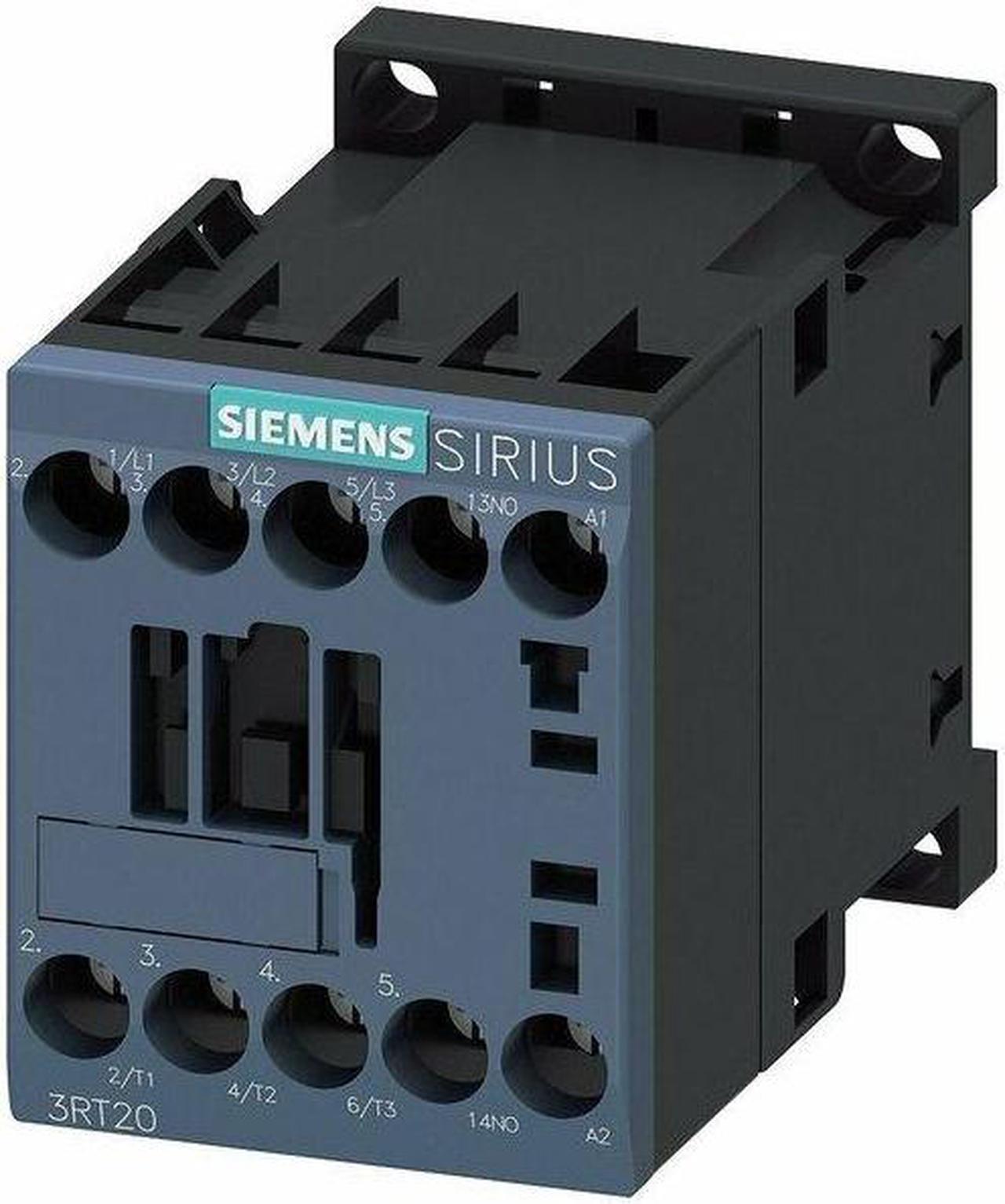 Alt view image 3 of 3 - SIEMENS 3RT20181AP61 IEC Magnetic Contactor, 3 Poles, 220/240 V AC, 16 A,