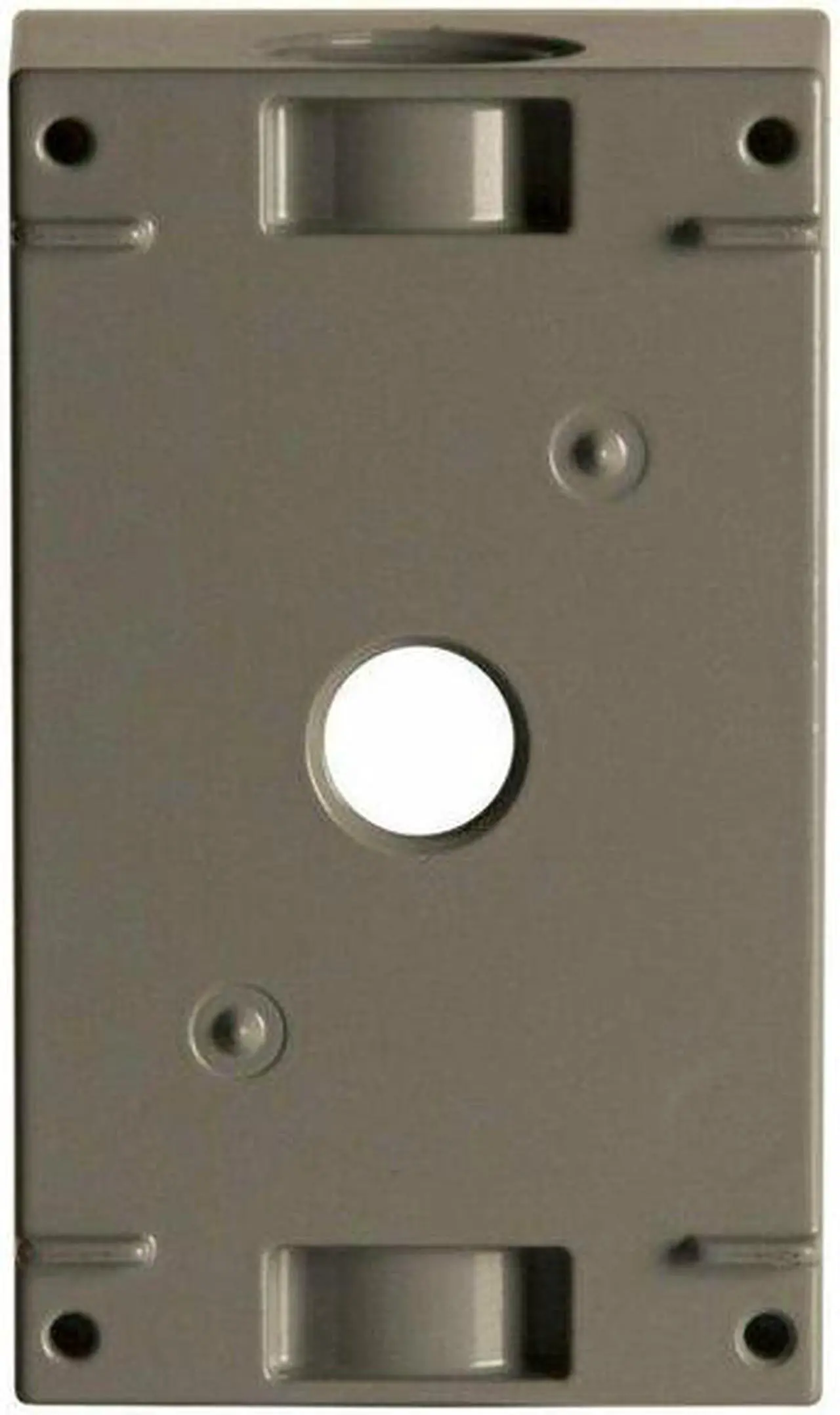 Alt view image 5 of 6 - BELL OUTDOOR 5320-0 Weatherproof Electrical Box, 1 Gang, 1/2 in Hub Size, 3