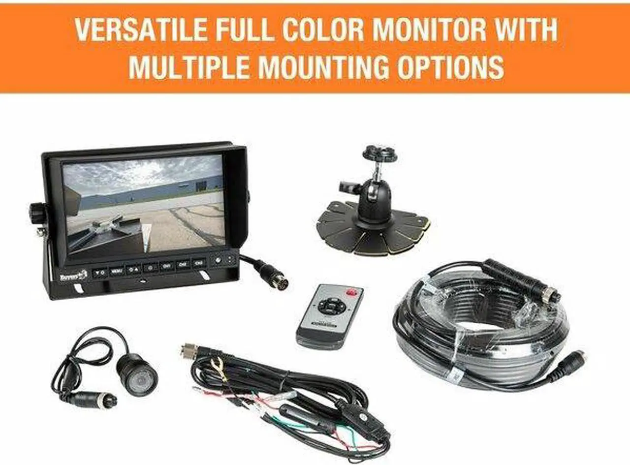 Alt view image 2 of 5 - BUYERS PRODUCTS 8883020 Backup Camera System with Recessed Night Vision Backup